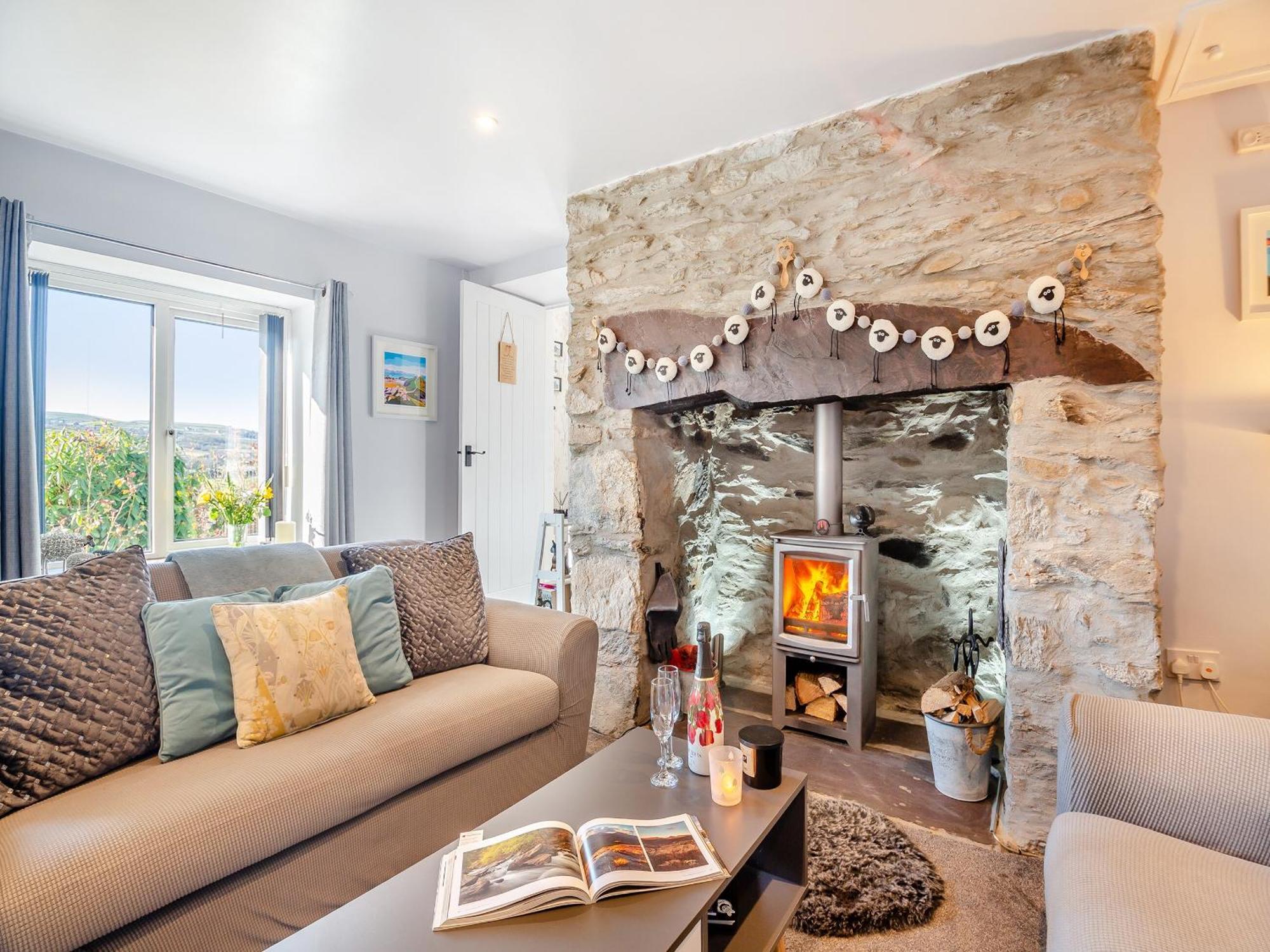 Hyfrydle Cottage Pen-y-groes Bagian luar foto