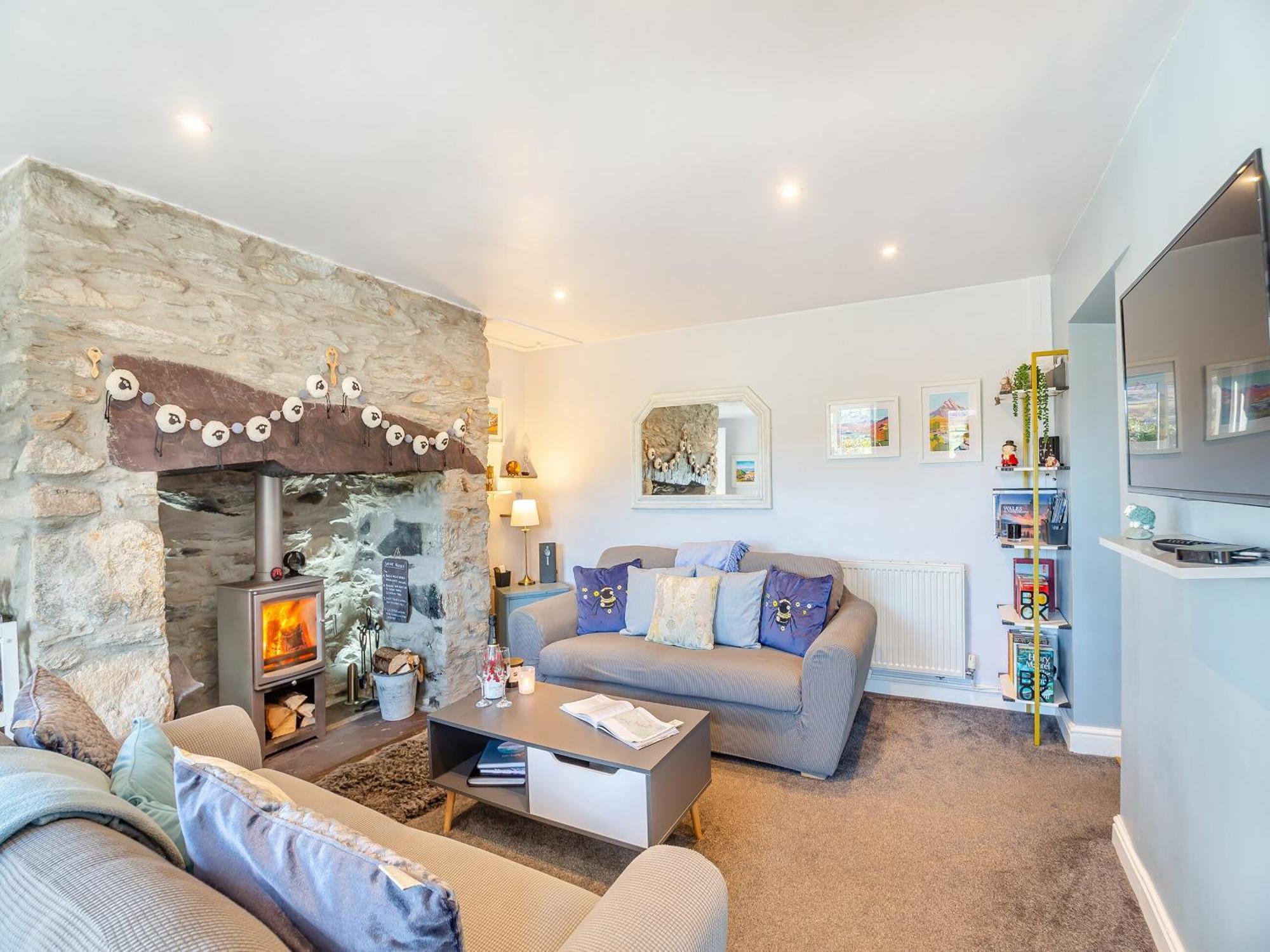Hyfrydle Cottage Pen-y-groes Bagian luar foto